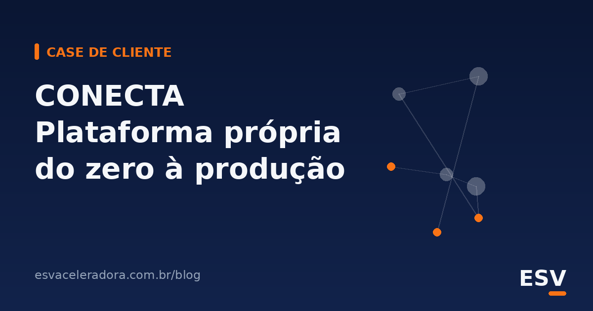 Conecta: Da Ideia a uma Plataforma Digital Própria em Produção